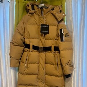 Moose knuckles coat, Medium,  Iced Coffee